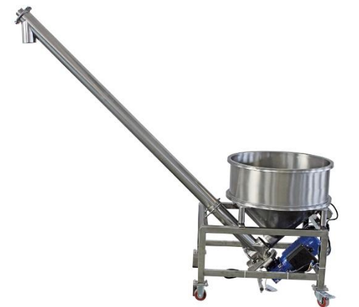 304不銹鋼傾斜式螺旋提升機 304不銹鋼傾斜式螺旋提升機