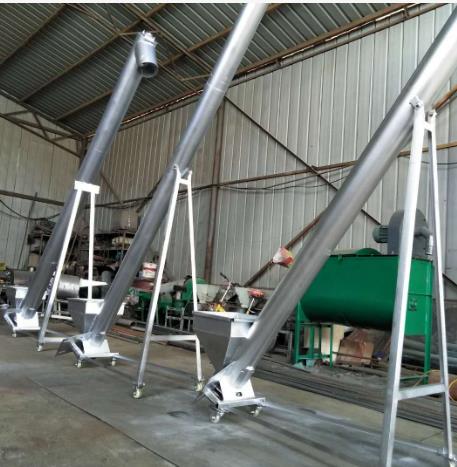 佛山螺旋上料機廠家定制-食品化工專用螺旋提升機解決方案